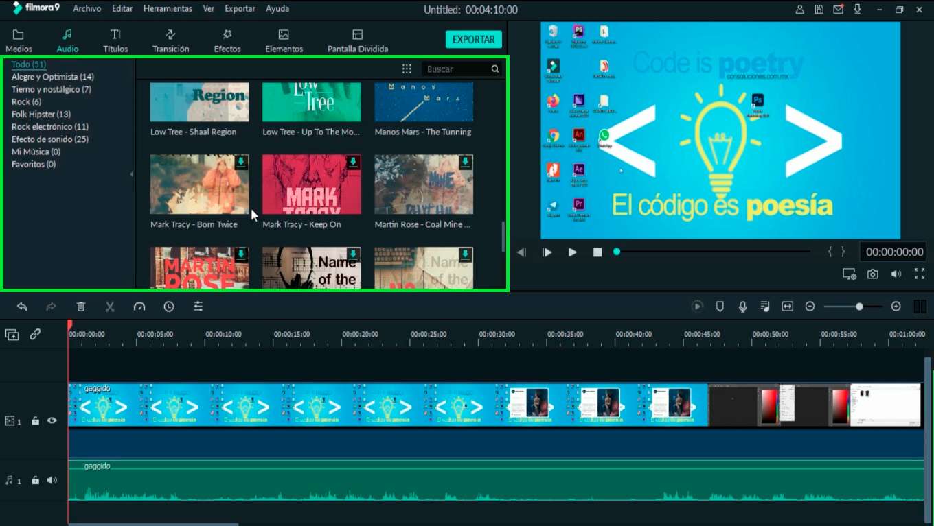 Quitar Sonido A Un Video Filmora