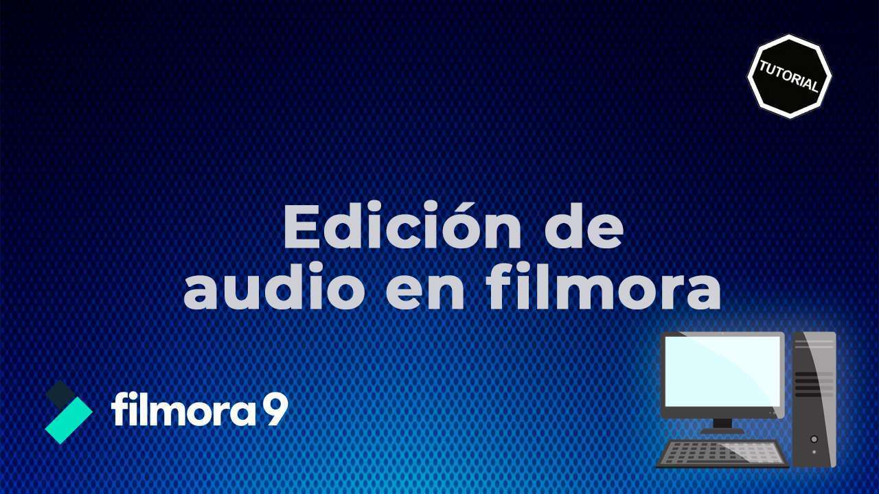 Edición de audio en Filmora